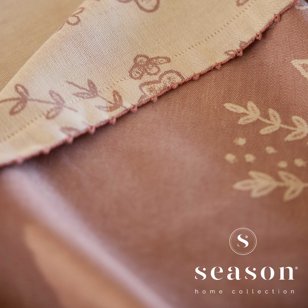 Toalha de Mesa Dupla Face Ecossistema Rosa