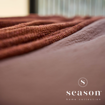 Colcha Jacquard 100% Algodão Bci Perfect Rosa Terra