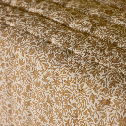 Edredão Quilt Dupla Face Linho / Algodão Inspira