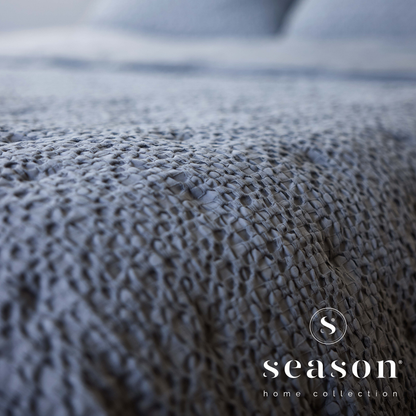 Edredão Quilt Dupla Face 100% Algodão Canoas Cinza Fumado