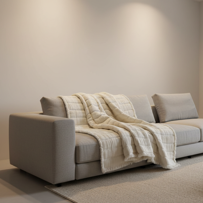 Manta / Cobre Pés 100% Algodão 140x200 Coyuchi