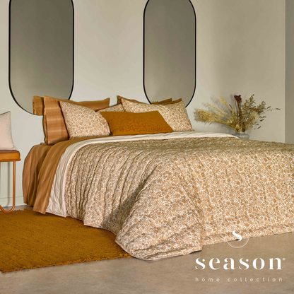 Edredão Quilt Dupla Face Linho / Algodão Inspira