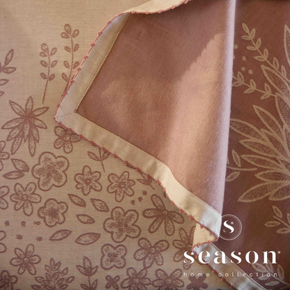 Toalha de Mesa Dupla Face Ecossistema Rosa