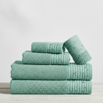 Conjunto Banho 3 Pçs 420 Grs Lyra Verde
