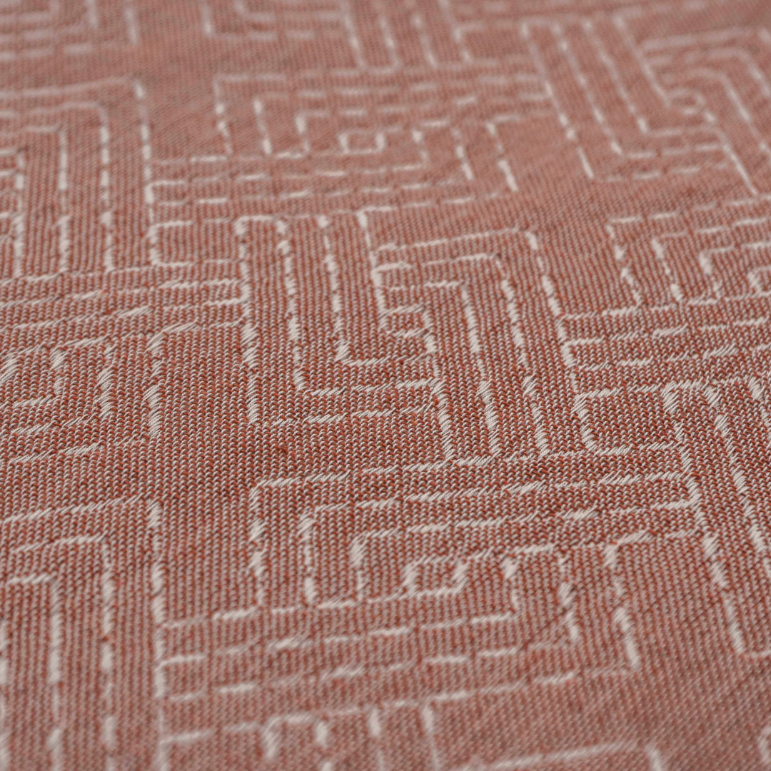 Colcha Jacquard 100% Algodão Duna Telha