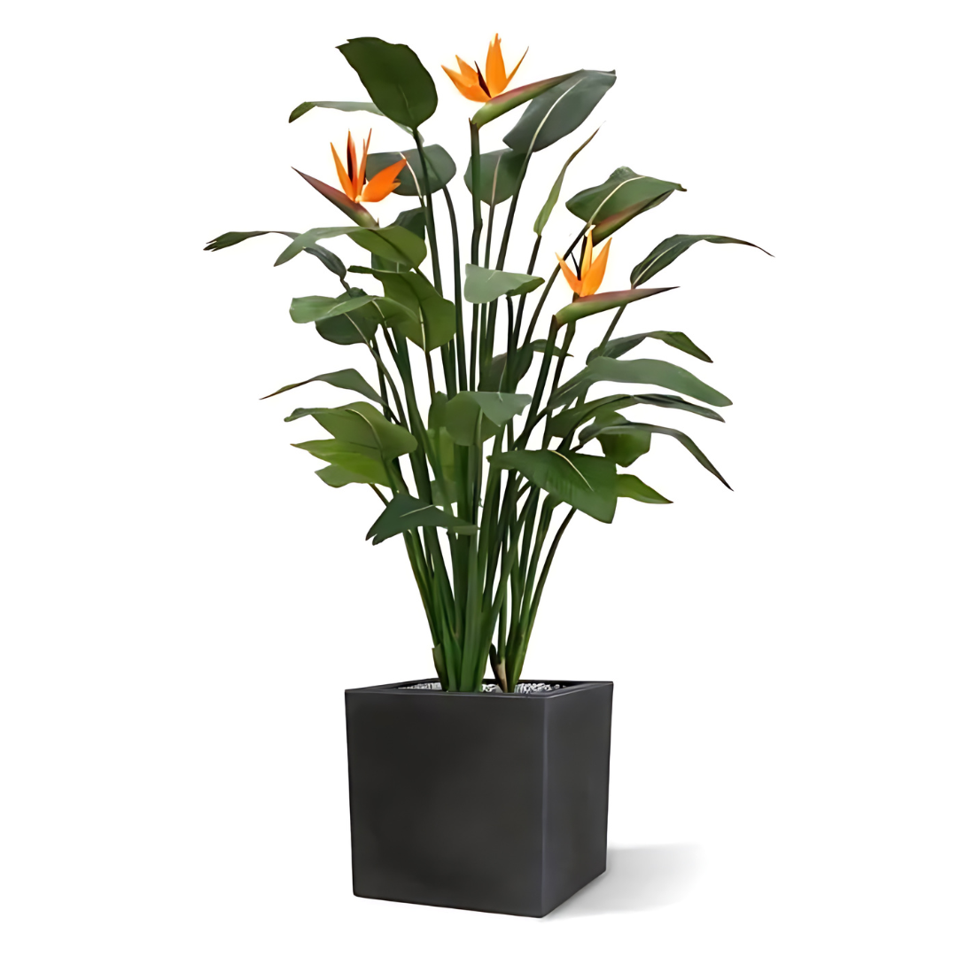 Planta Artificial Strelitzia Luxo 140 Cm