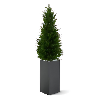 Árbol artificial ciprés de lujo de 100 cm
