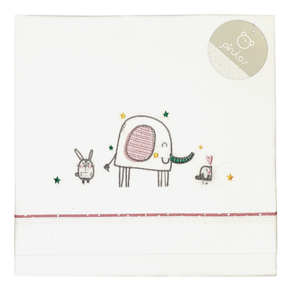 Lençóis + Fronha de Almofada Elefante - BimbiPirulos