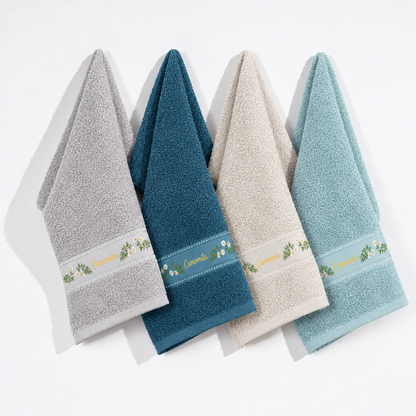 Pack Panos de Cozinha em Felpo Jacquard Camomila