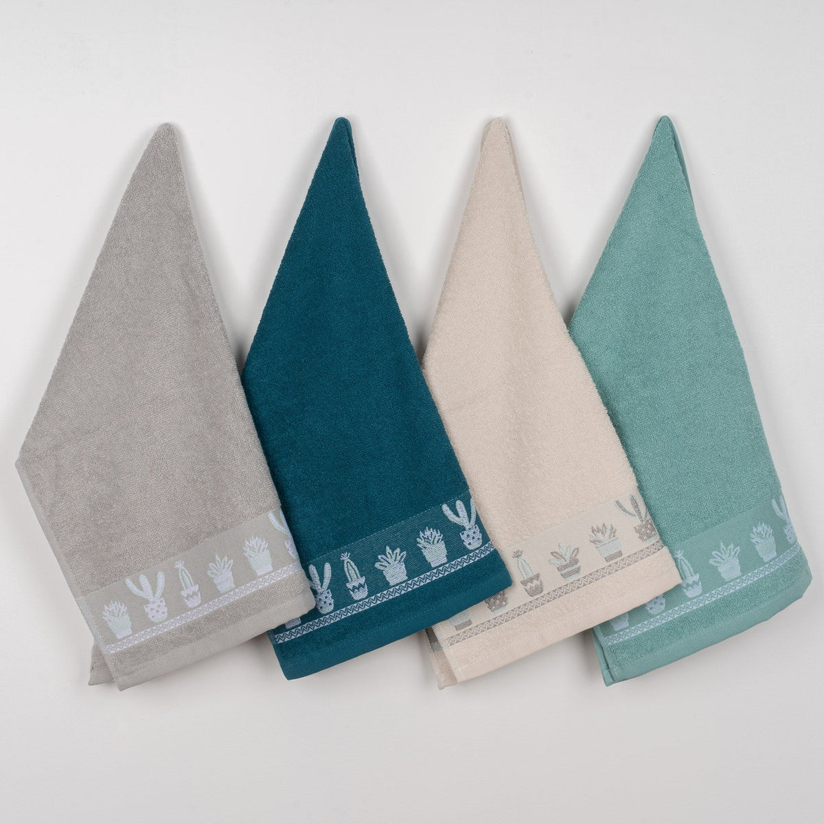 Pack Panos de Cozinha em Felpo Jacquard Catos