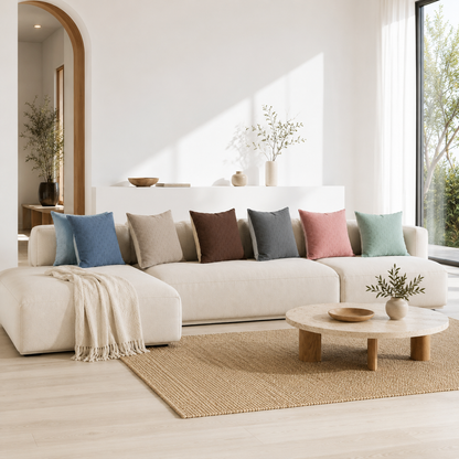 Almohada completa Malthe II con cremallera 50 x 50