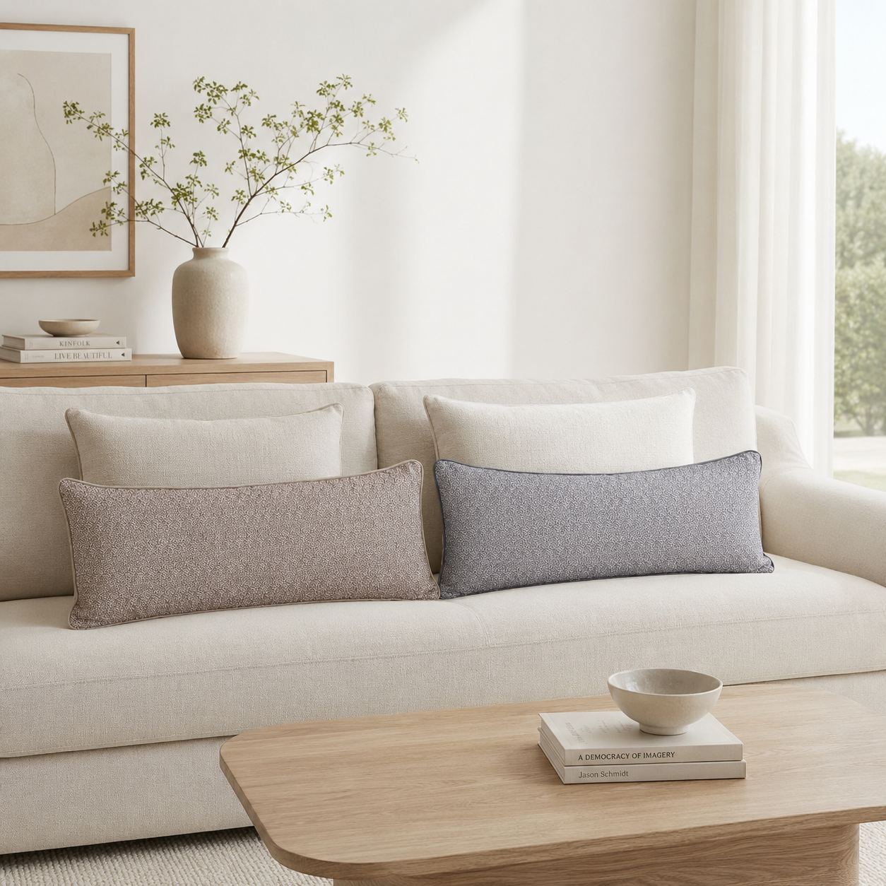 Almofada Decorativa Jacquard Milena