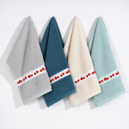 Pack de 2 Paños de Cocina 100% Algodón 50x70 Verde Mito