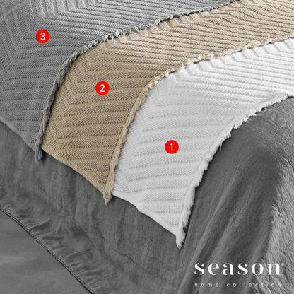 Tapa Pés Intemporal 100% Algodão Bci 80x240 Devi