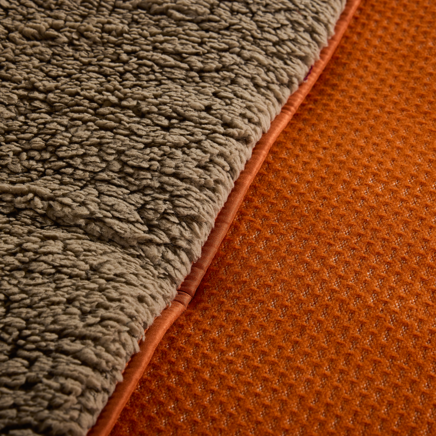 Edredão Jacquard Pelo Borrego Draky Laranja