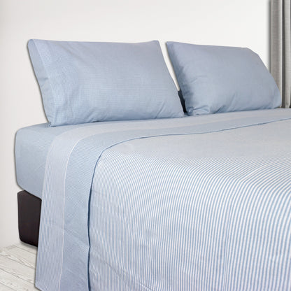 Jogo Lençóis Cama Flanela Londres