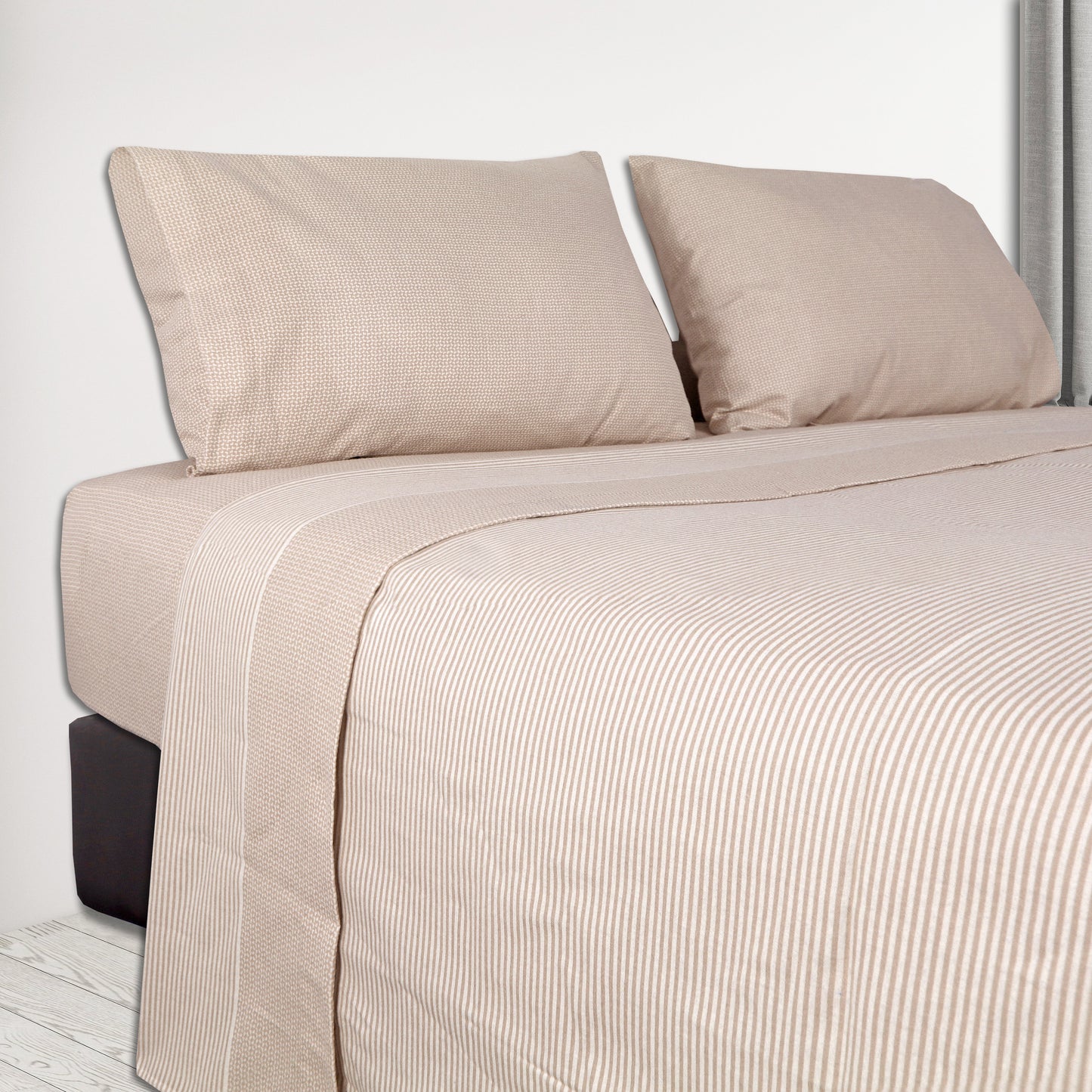 Jogo Lençóis Cama Flanela Londres