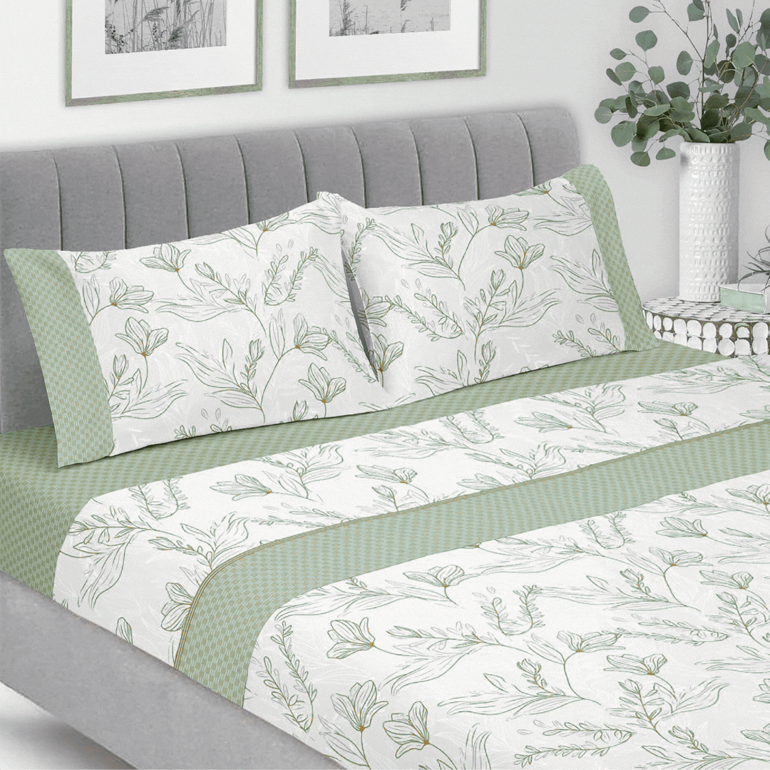 Jogo Lençóis Cama Flanela 100% Algodão Folha