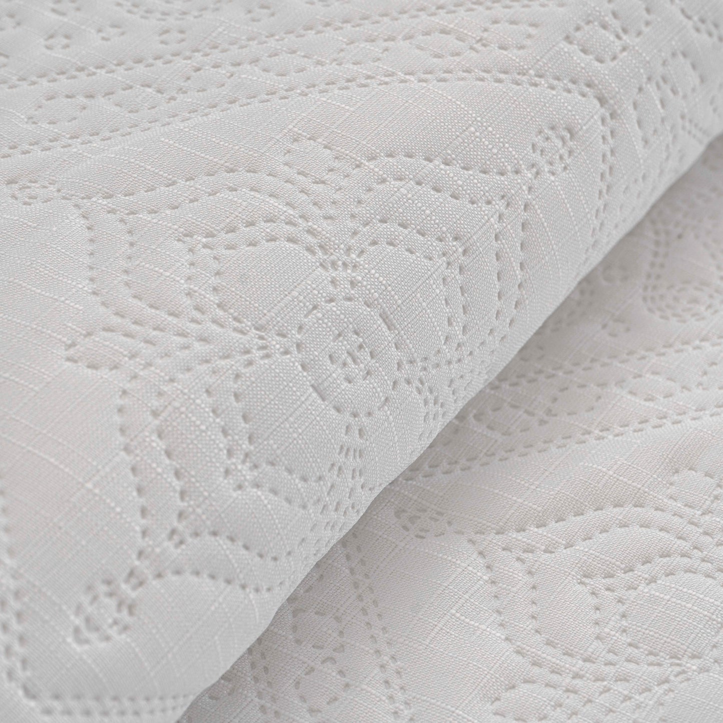 Edredón jacquard Fresh Air de color rosa