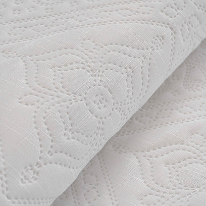 Edredón jacquard Fresh Air de color rosa