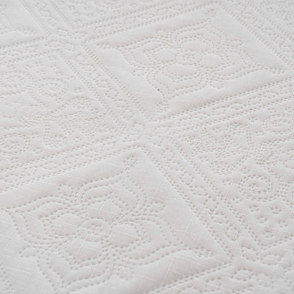Edredón jacquard Fresh Air de color rosa