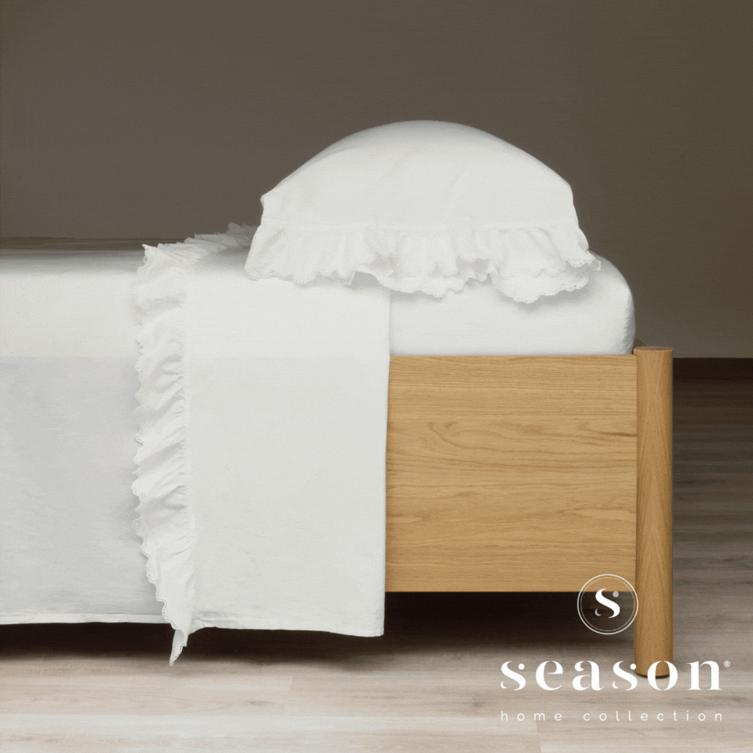 Jogo Lençóis Cama 100% Algodão Percal 200 Fios Hush Branco