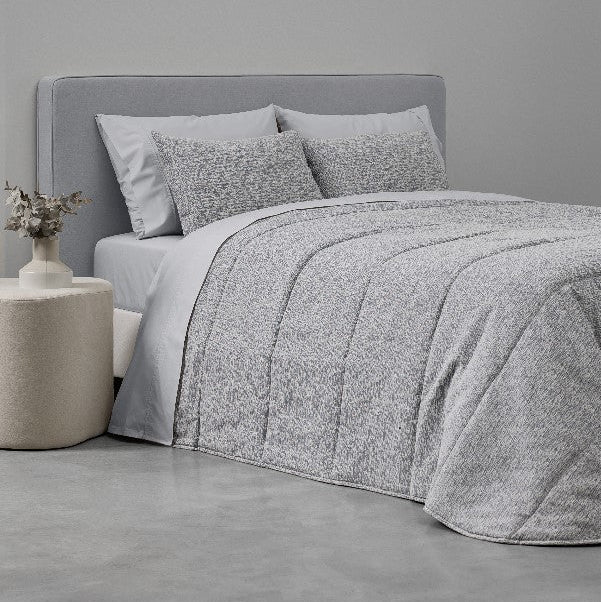 Funda nórdica Jacquard Unforgiven gris