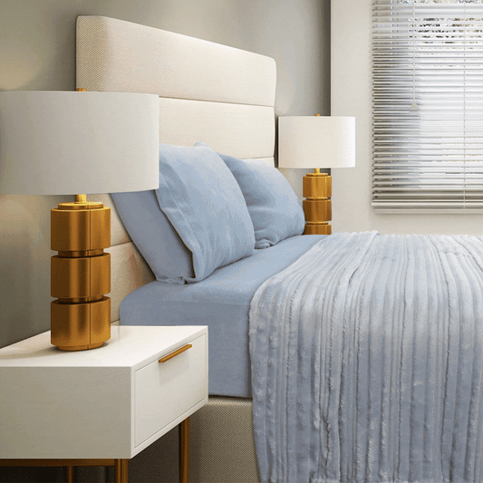 Jogo Lençóis Cama CORALINA Jacquard Islândia