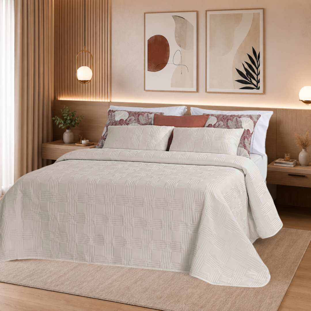 Edredão Bouty Microfibra Lavada Laze