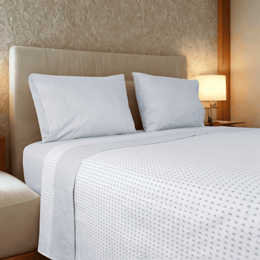 Jogo Lençóis Cama Flanela 100% Algodão Charme