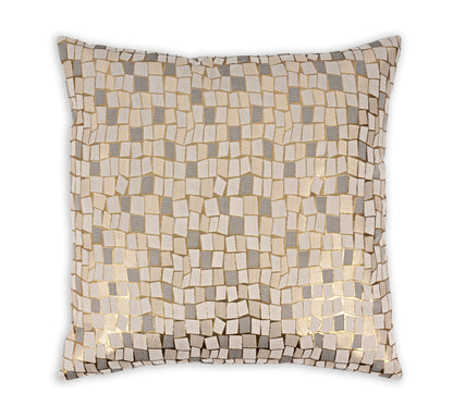 Almohada Jacquard 100% Algodón Percal 50x50 Serenity