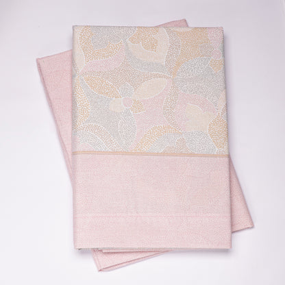 Lençóis Cama CASAL 50% Alg. 50% Pol. Mood Rosa