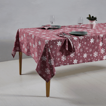 Mantel Jacquard ANTI-MANCHAS Nieve