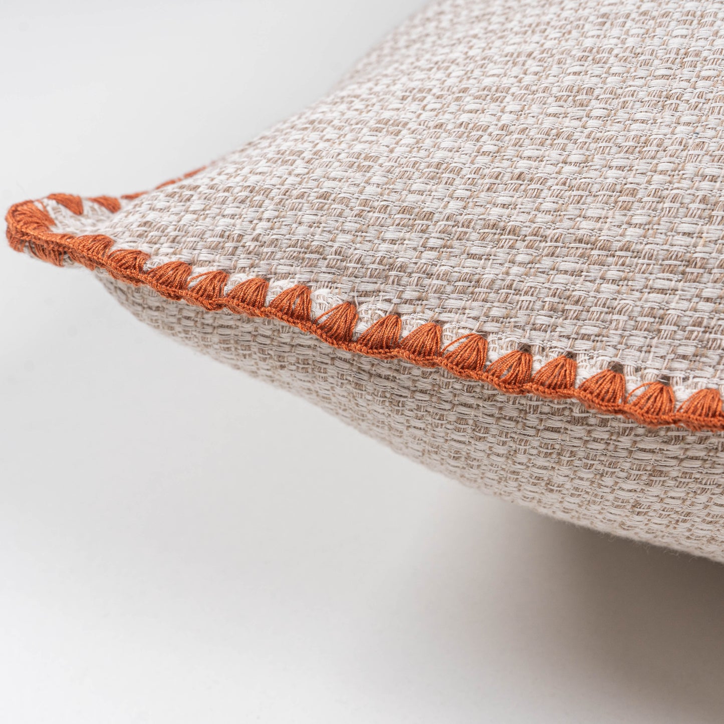 Almohada Jacquard 100% Algodón Percal 50x50 Serenity