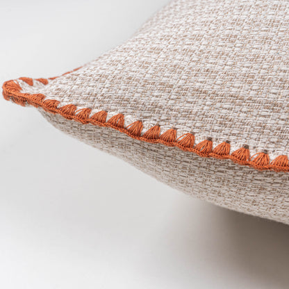 Almohada Jacquard 100% Algodón Percal 50x50 Serenity