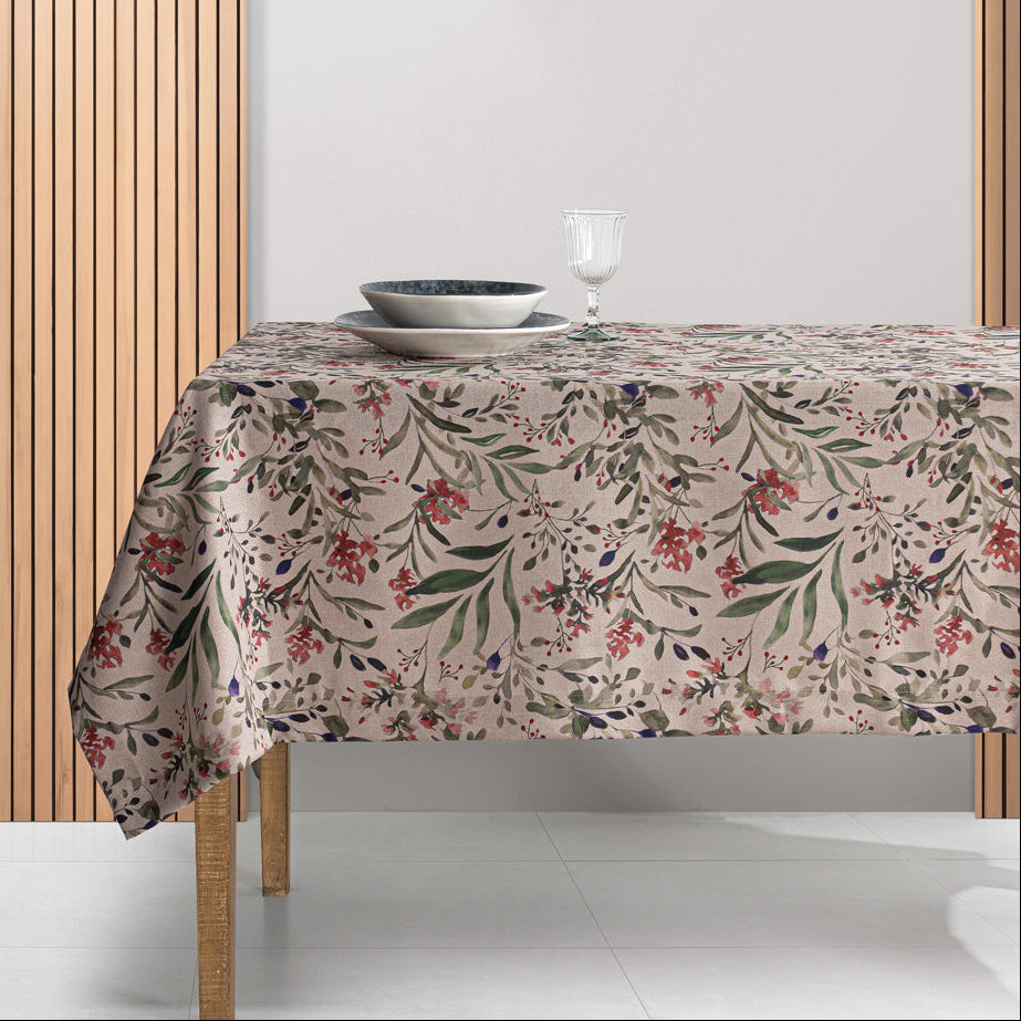 Toalha de Mesa 100% Poliéster Oásis