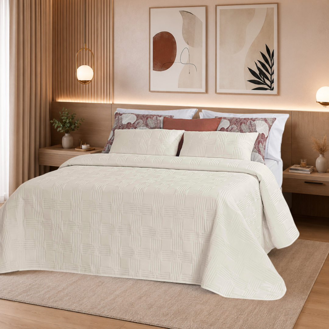 Edredão Bouty Microfibra Lavada Laze