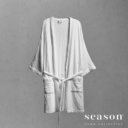 Robe Multiuso Capuz 100% Algodão Bci Punto Branco