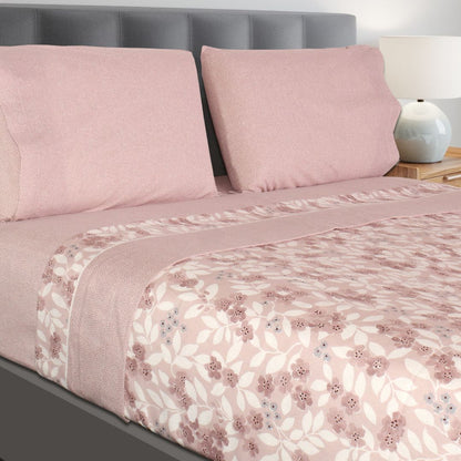 Jogo Lençóis Cama Flanela 100% Algodão Kenzo