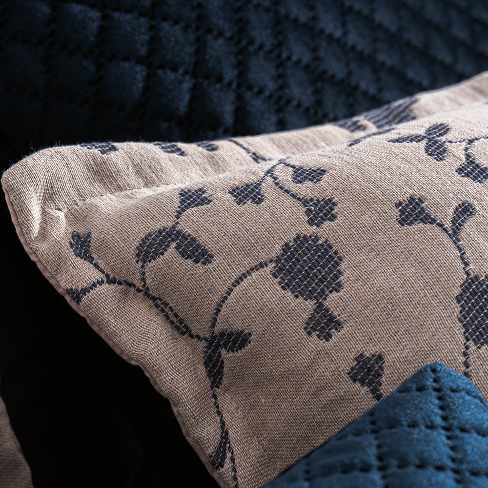 Edredão Conforter Jacquard Sakura Beje