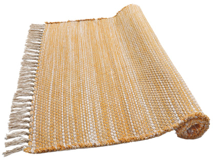 Alfombra hecha a mano 100 % algodón de Evoa