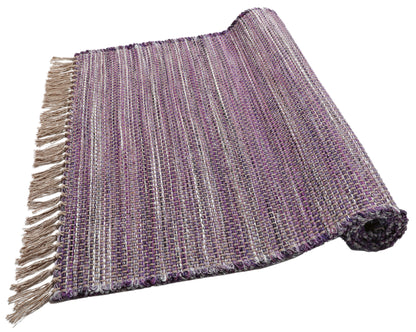 Alfombra hecha a mano 100 % algodón de Evoa