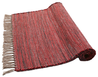 Alfombra hecha a mano 100 % algodón de Evoa