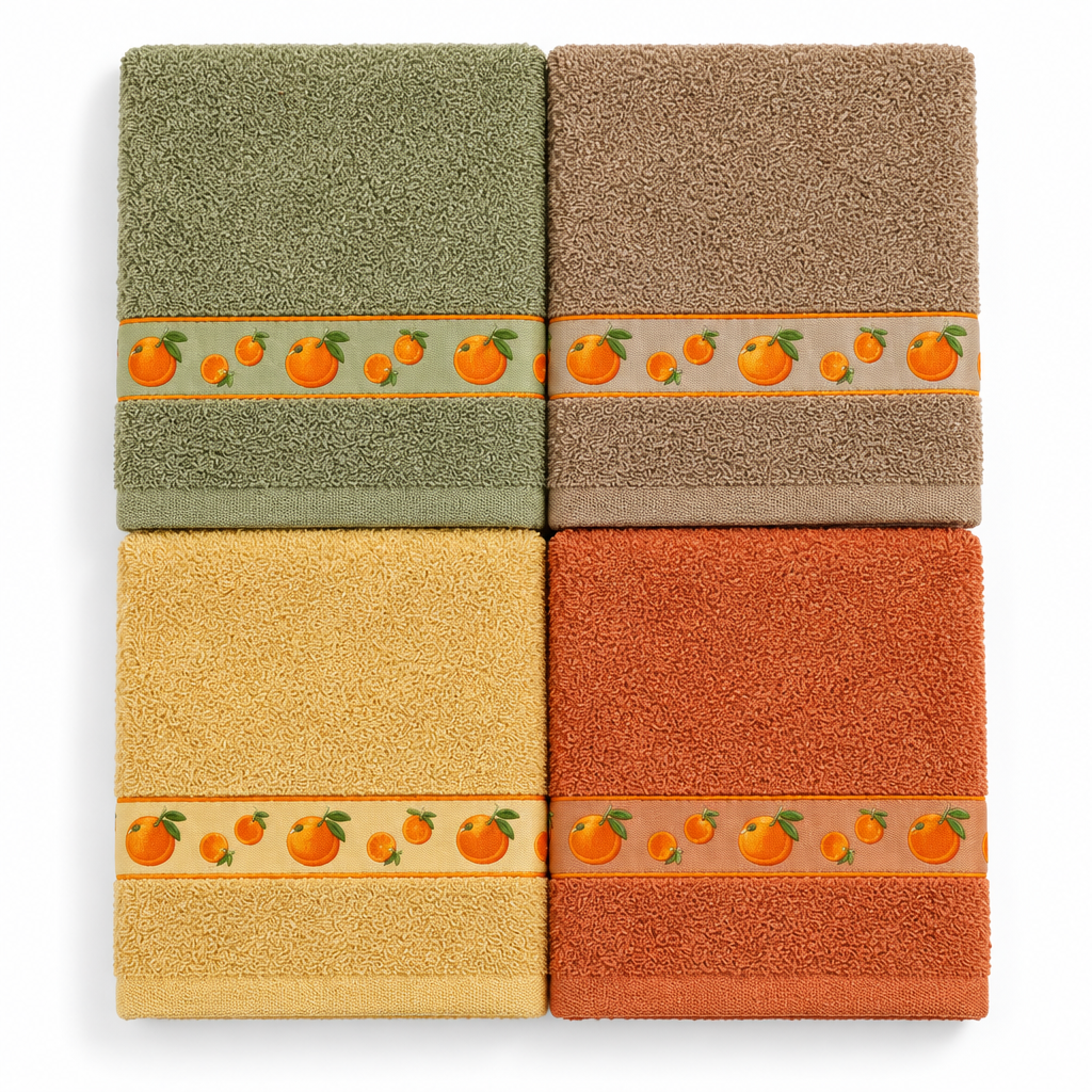Pack de 2 Paños de Cocina 100% Algodón 50x70 Verde Mito