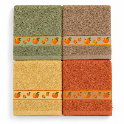 Pack de 2 Paños de Cocina 100% Algodón 50x70 Verde Mito