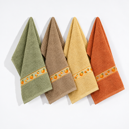 Pack de 2 Paños de Cocina 100% Algodón 50x70 Verde Mito