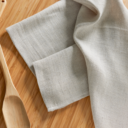 Pack de 6 Paños de Cocina 100% Lino 50x60 Tara