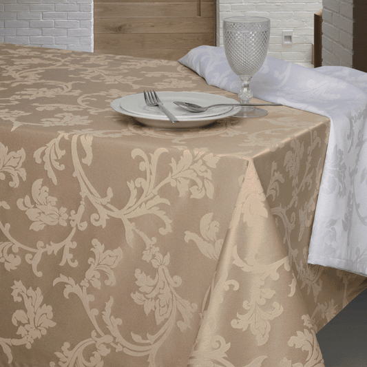 Toalha de Mesa Jacquard ANTI-NÓDOAS Clean