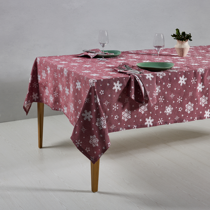 Mantel Jacquard ANTI-MANCHAS Nieve