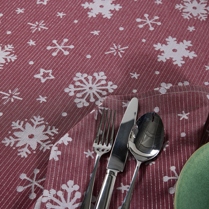 Mantel Jacquard ANTI-MANCHAS Nieve
